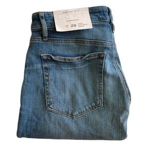 LOFT SLIM POCKETS - CURVY HIGH WAIST SKINNY